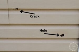 How To Repair Holes In Vinyl Siding The Daily DIY