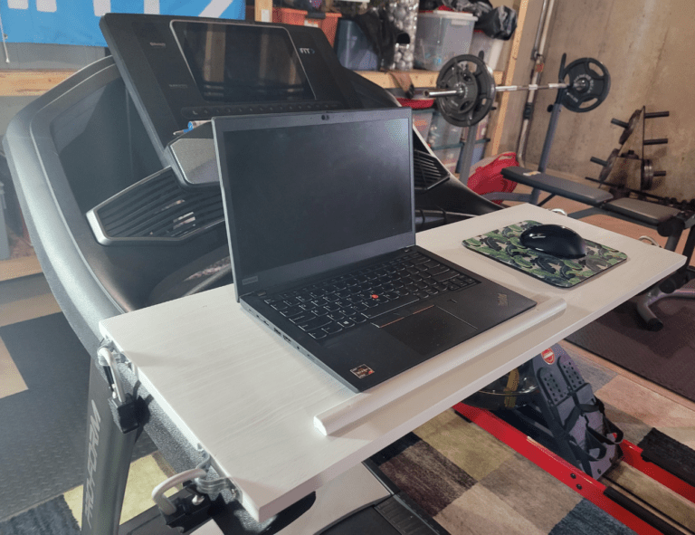 How To Make An Easy DIY Treadmill Desk