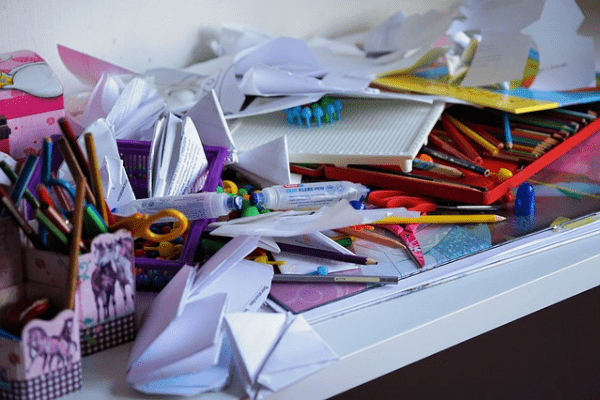 Declutter When Organizing - The Daily DIY