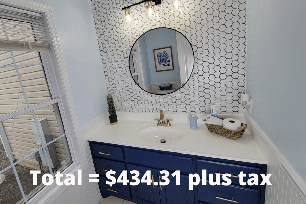 Bargain Diy Bath Remodel For Under 500 The Daily