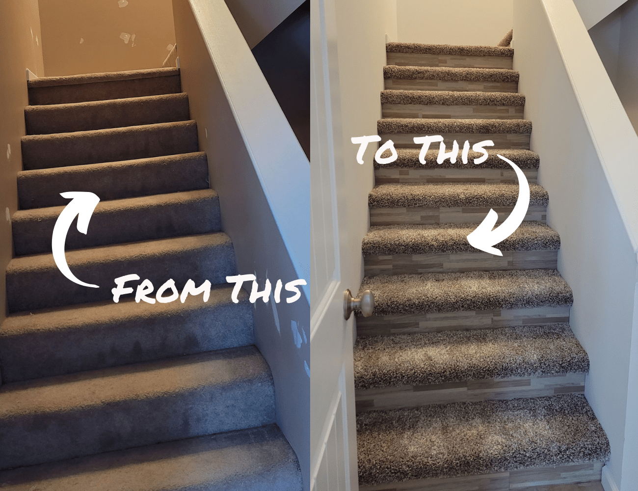 Update Your Stairs With This Easy Diy