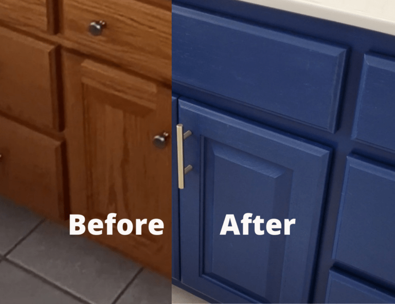 Step By Step How To Paint Cabinets - The Daily DIY