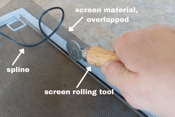 how to repair a screen tear