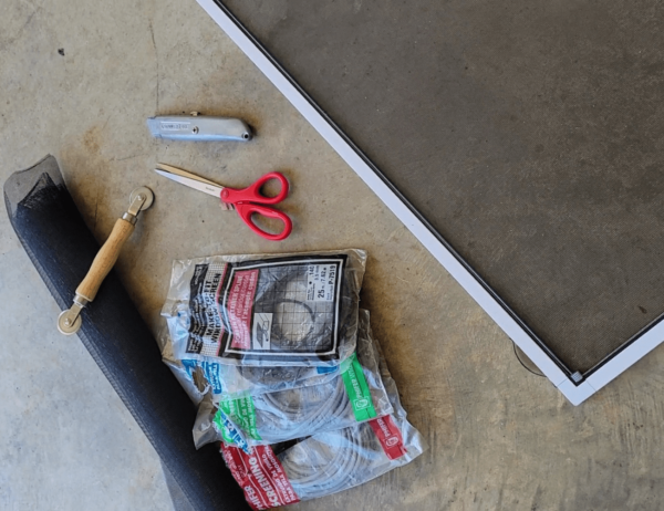 How To Fix a Window Screen - The Daily DIY