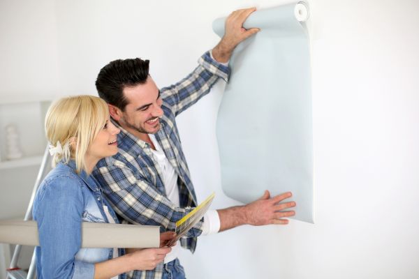 how to hang prepasted wallpaper