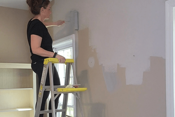 Painting Home Office - The Daily DIY