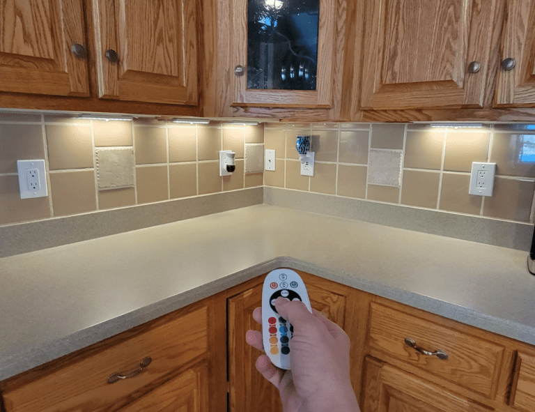 Easy To Install Under Cabinet Lights - The Daily DIY