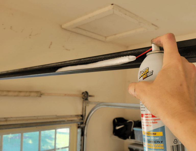 How To Oil Garage Door - The Daily DIY