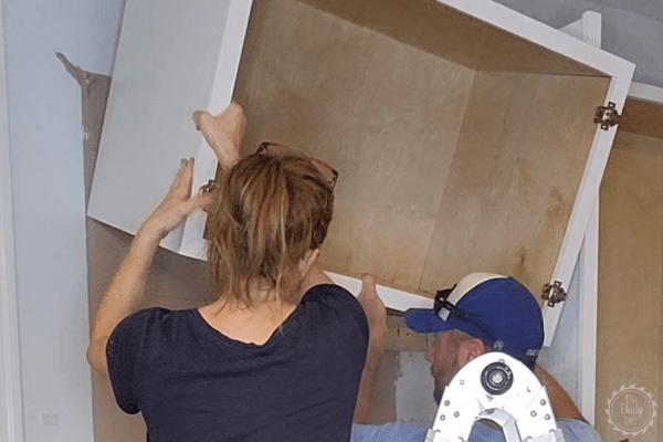How To Install New RTA Cabinets - The Daily DIY