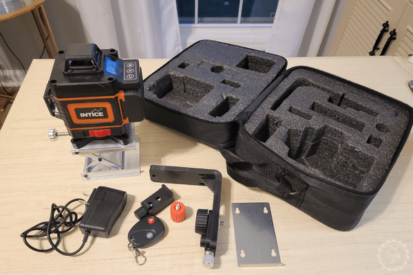 Kit Includes Everything You Need For the Laser Level - The Daily DIY