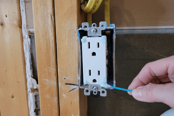 Mark Outlet Boxes To Cut In Drywall - The Daily DIY
