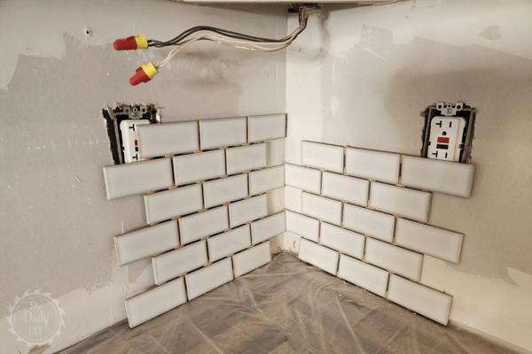 Prepare to install tile - The Daily DIY