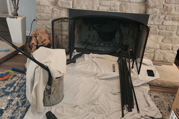 Clean Your Wood Burning Fireplace - The Daily DIY