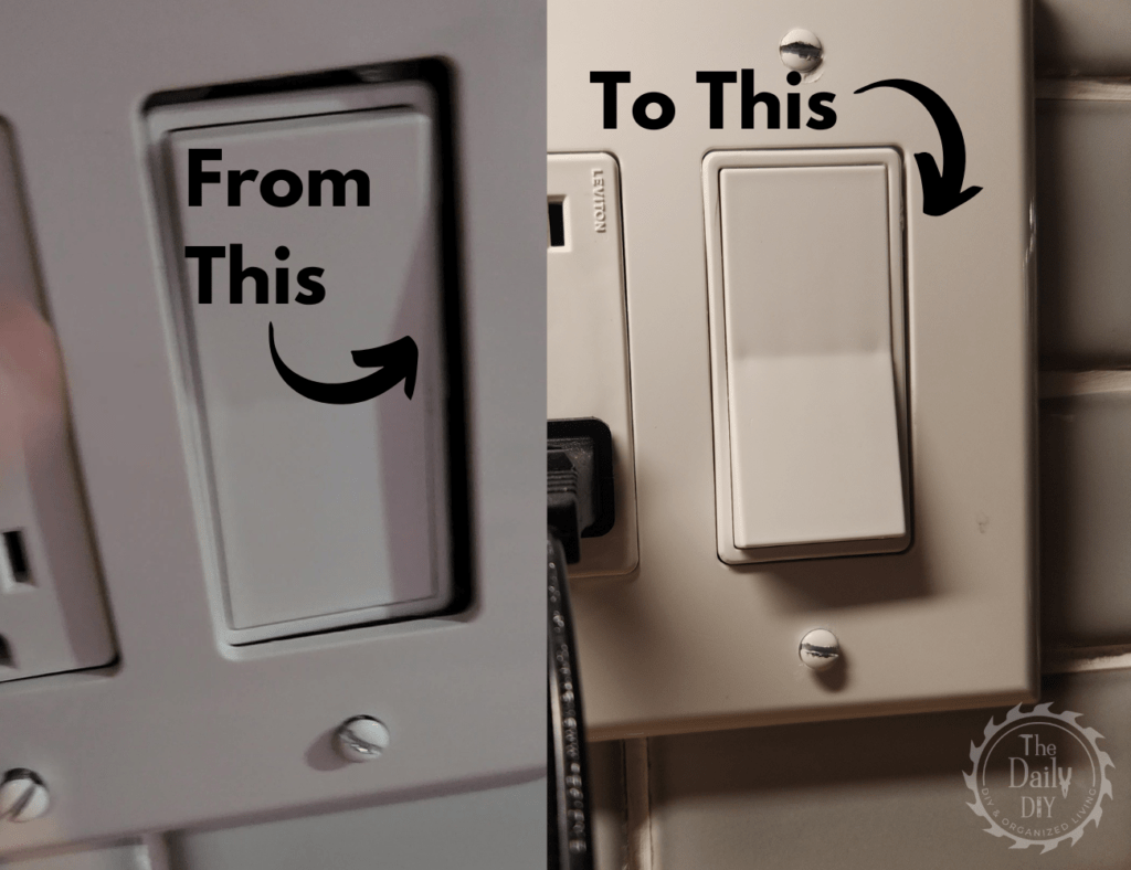 How To Fix Your Sunken Outlet or Switch