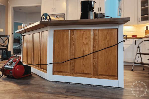 Do It Yourself Kitchen Island Makeover - The Daily DIY