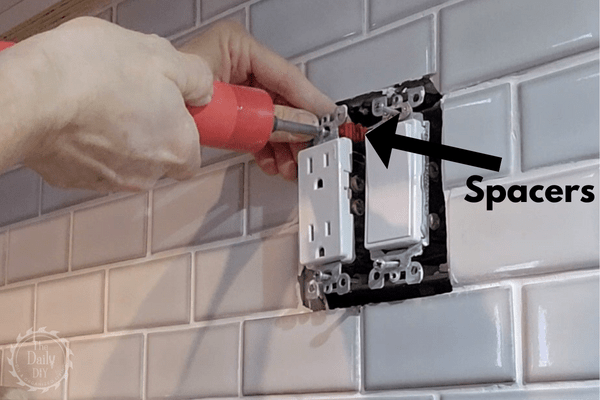 How To Fix Your Sunken Outlet or Switch - The Daily DIY