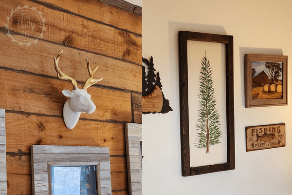 Cheap and Easy Rustic Decor Ideas - The Daily DIY