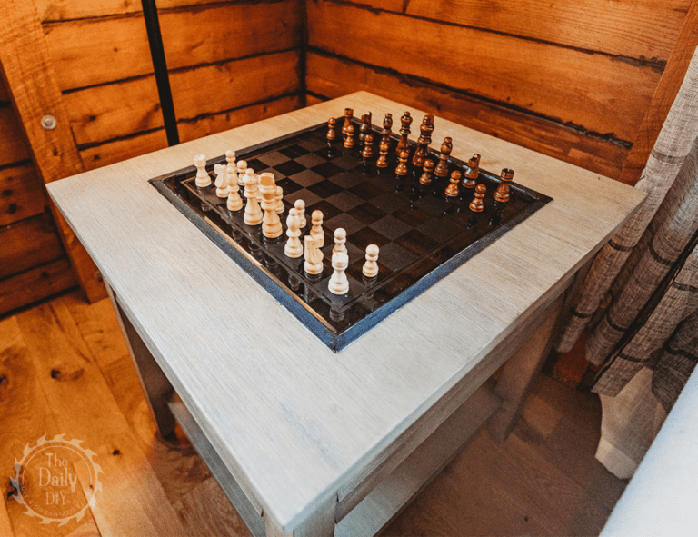 Chess End Table The Daily DIY
