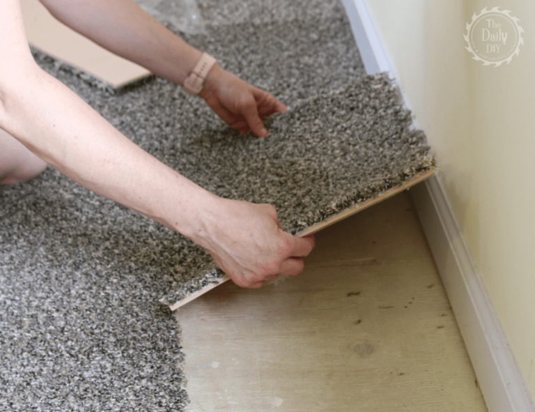 How To Install Carpet Squares The Daily DIY