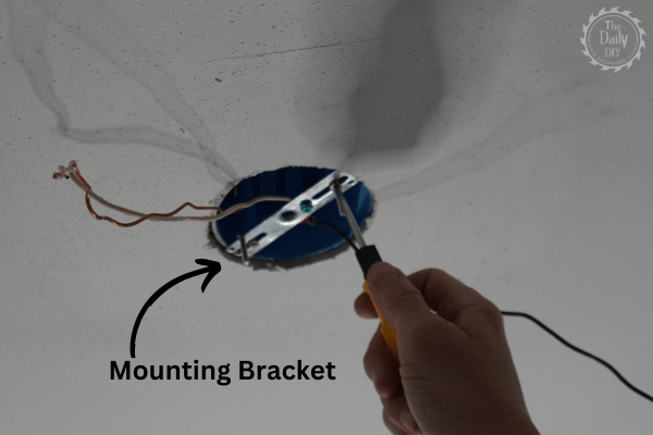 How To Replace Flush Mount Ceiling Light Fixture The Daily DIY