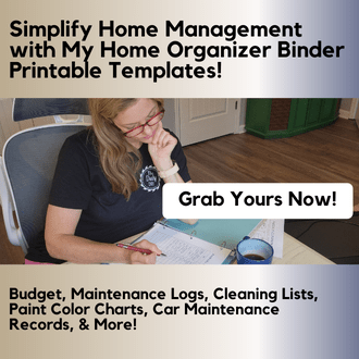 Home Organizer Binder Printable Templates Ad