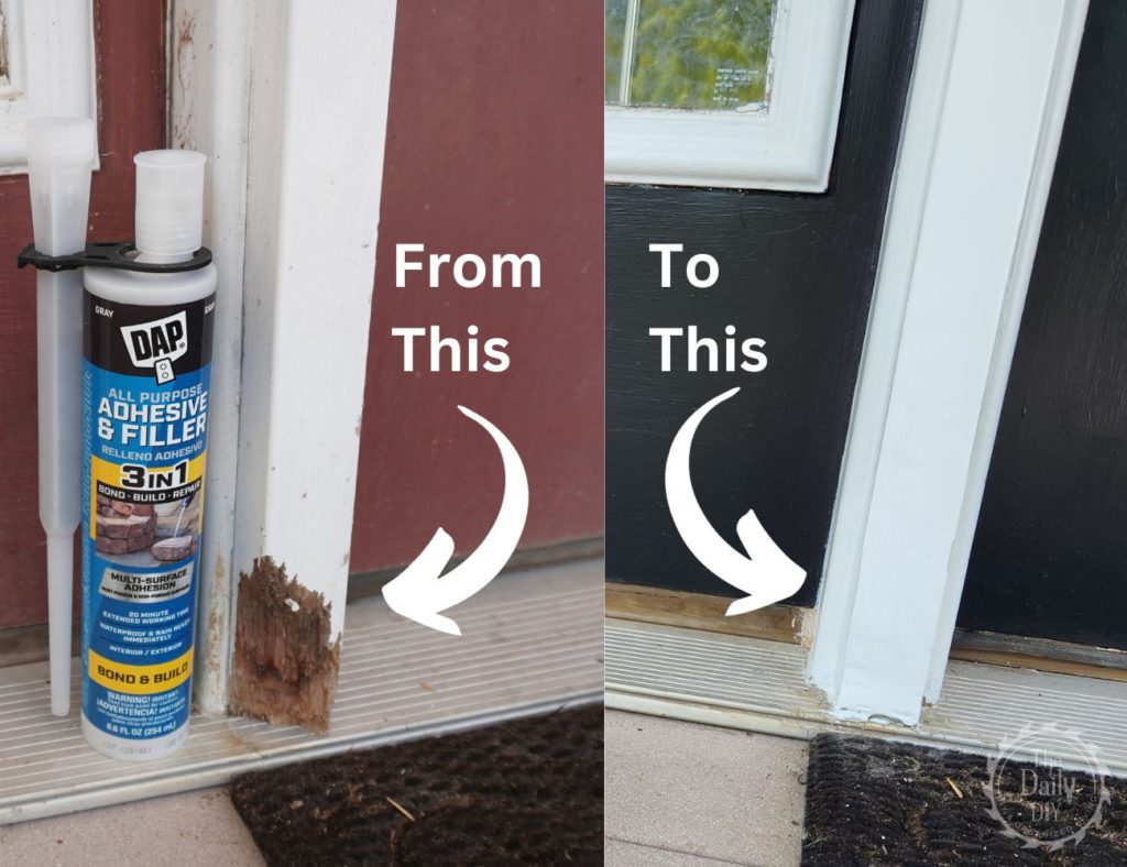 How to Repair Damaged Door or Window Casing