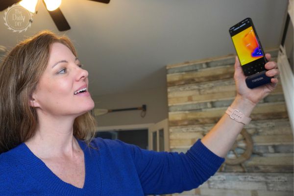Easy to Use Thermal Camera for home inspections