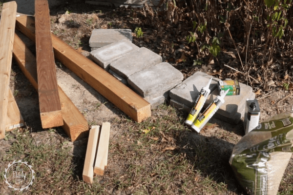 how to build an outdoor bench