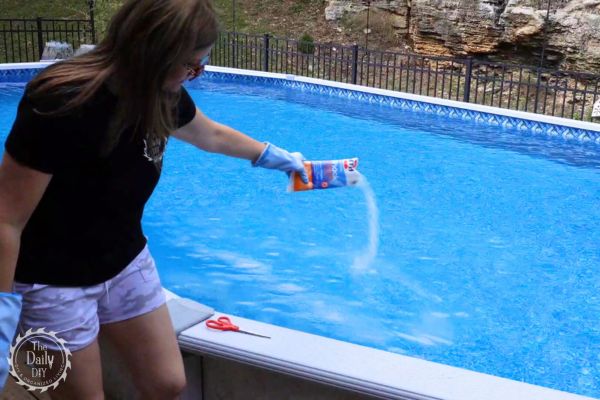 how to close an above ground pool for winter