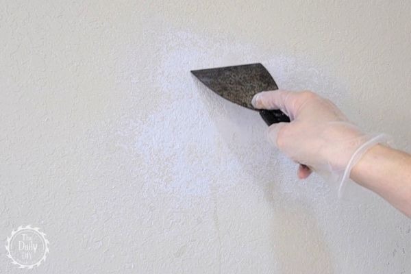 how to repair textured drywall