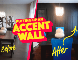 How to install an accent wall