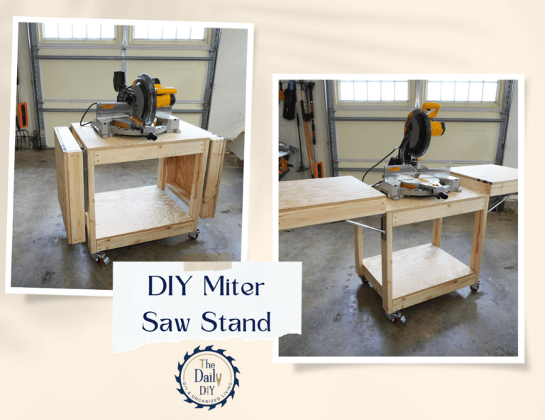 portable folding miter saw stand