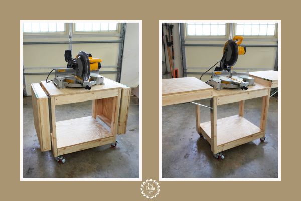 miter saw cart