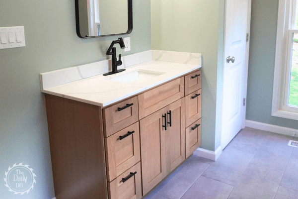 DIY Bath Vanity